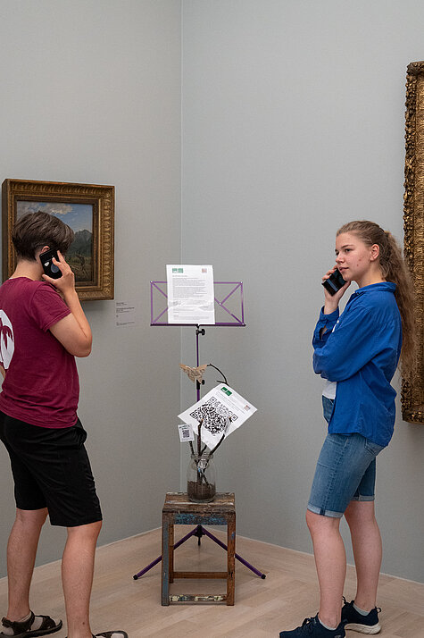 Was zu verschwinden droht, wird Bild...und Klang, Buntes Garten Ciao, Städtische Galerie im Lenbachhaus und Kunstbau, 2026. Foto: Simone Gänsheimer, Lenbachhaus
