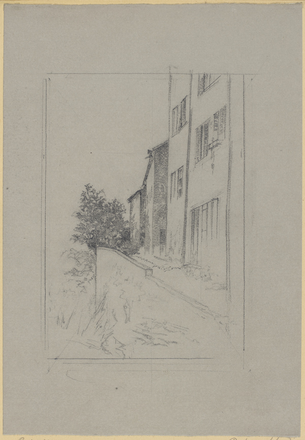 Peter von Halm, Häuserzeile