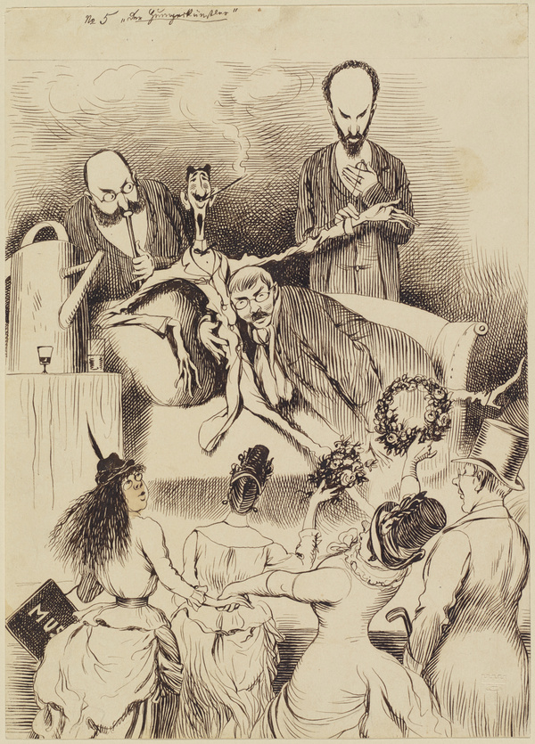 Adolf Oberländer, Sechs Tage aus dem Leben eines Hungerkünstlers V