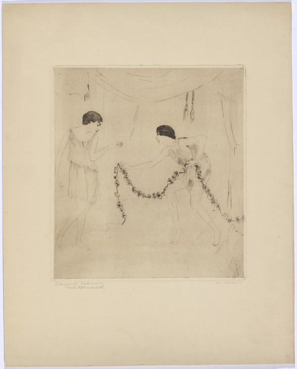 Käte Hoch, Zwei Tänzerinnen, 1913