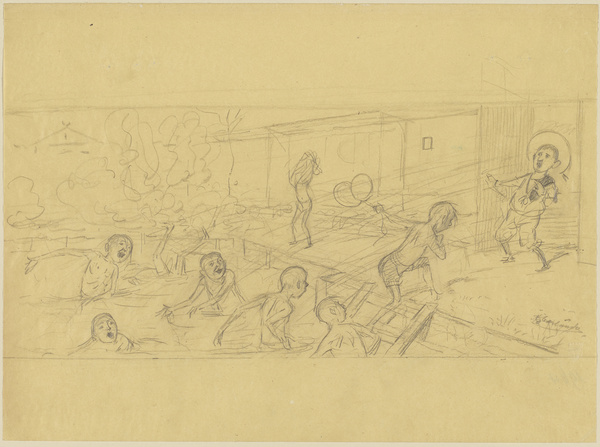 Adolf Oberländer, Kinderbad