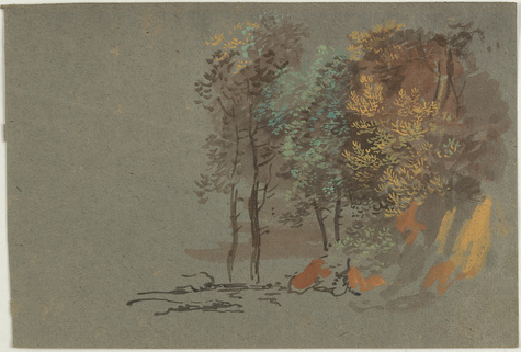 Ignaz Dillis, Farbige Laubbäume, 18./19. Jh.