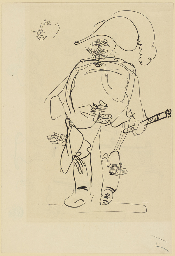 Rudolf Wilke, Karikatur eines Feldherrn