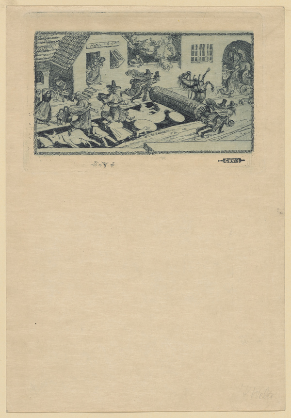 Albert Welti, Die Walze, 1905