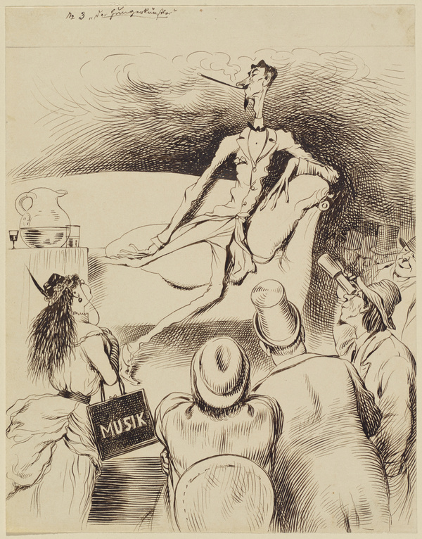 Adolf Oberländer, Sechs Tage aus dem Leben eines Hungerkünstlers III