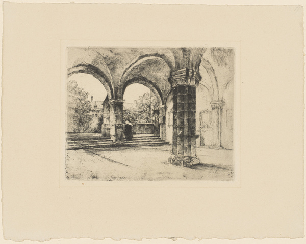 Peter von Halm, Regensburg: Vorhalle von St. Emmeran