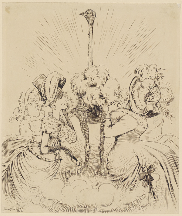 Adolf Oberländer, Straußenwonne No 1