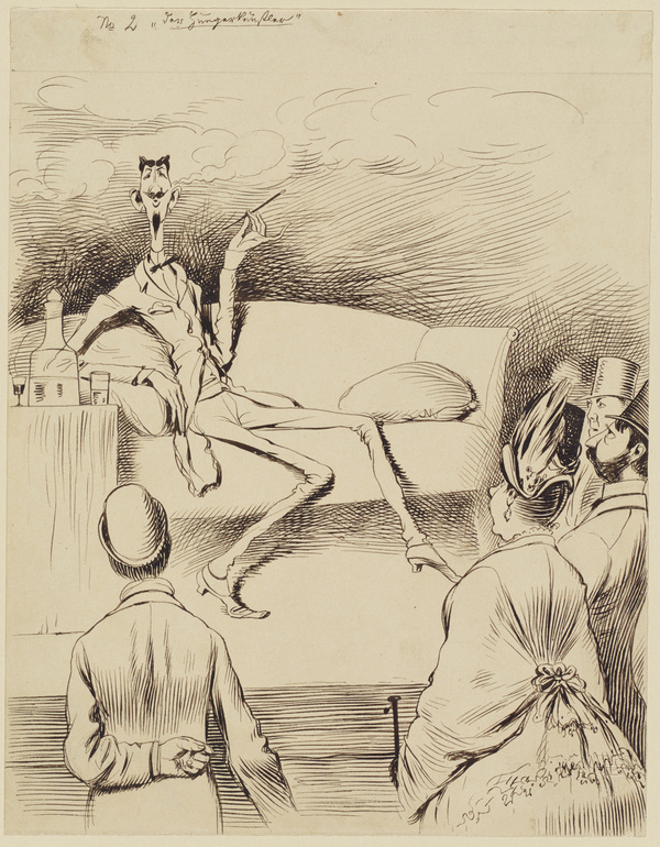 Adolf Oberländer, Sechs Tage aus dem Leben eines Hungerkünstlers II
