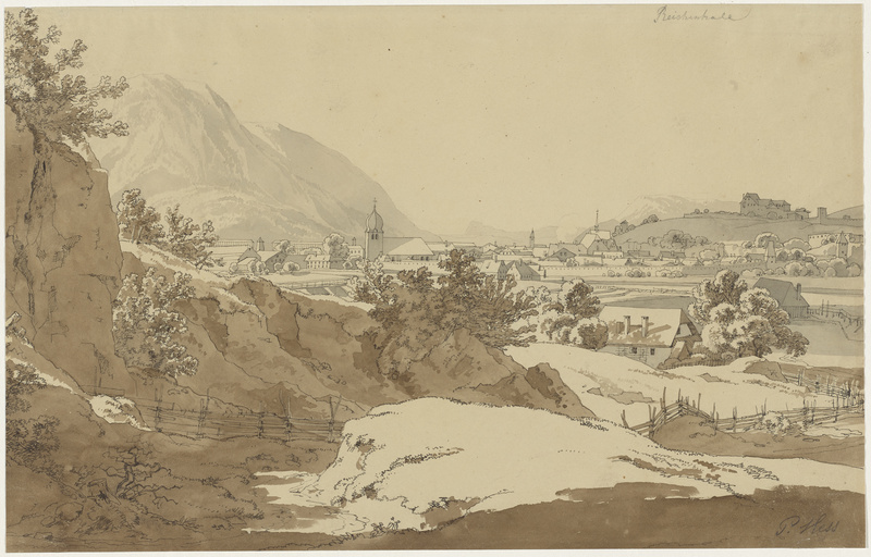 Peter von Hess, Ansicht von Reichenhall
