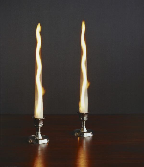 Michael Wesely, Stillleben (9.23 - 18.01 Uhr, 2.4.2011), 2014