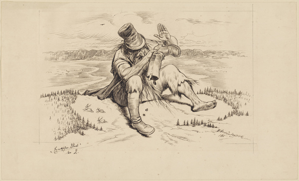 Adolf Oberländer, Erratischer Block No 2., 1885