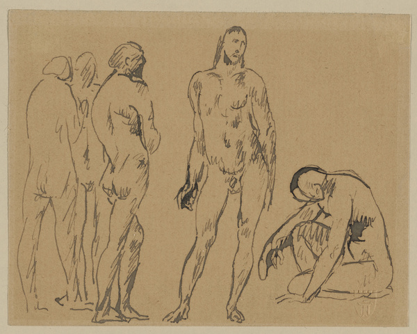 Albert Weisgerber, Akte männlich; Männliche Aktstudien