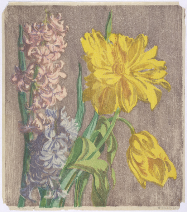 Käte Hoch, Blumenstillleben, 1922