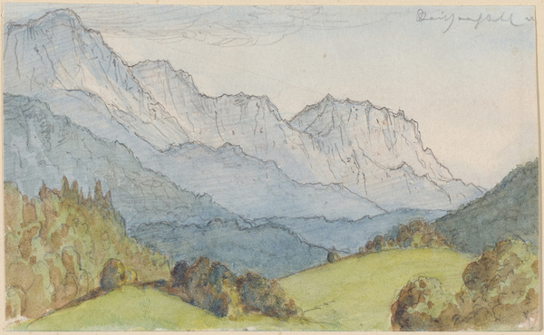 Franz von Pocci, Landschaft bei Reichenhall