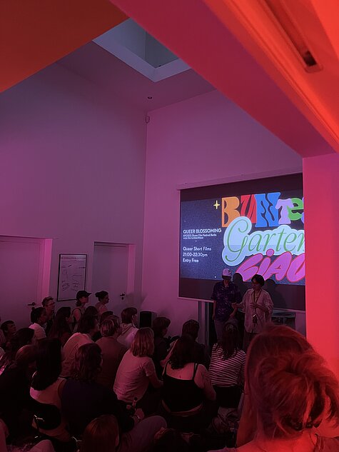 Short films, Queer Blossoming mit XPOSED Queer Film Festival Berlin, Buntes Garten Ciao, Lenbachhaus Munich, 2026. 