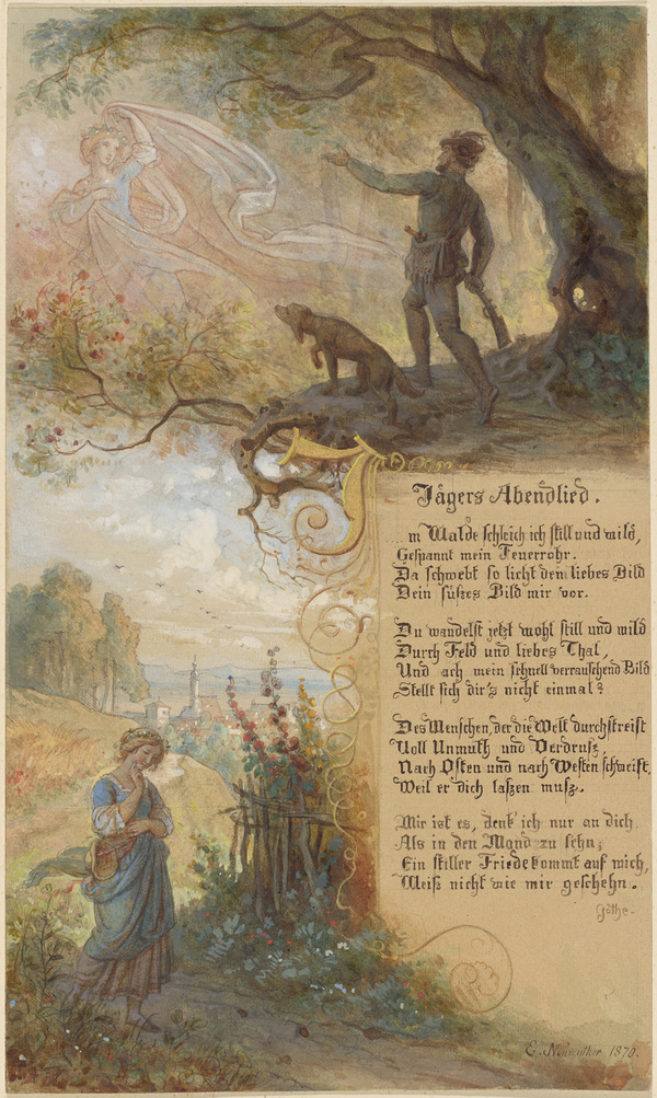 Eugen Napoleon Neureuther, Jägers Abendlied, 1870