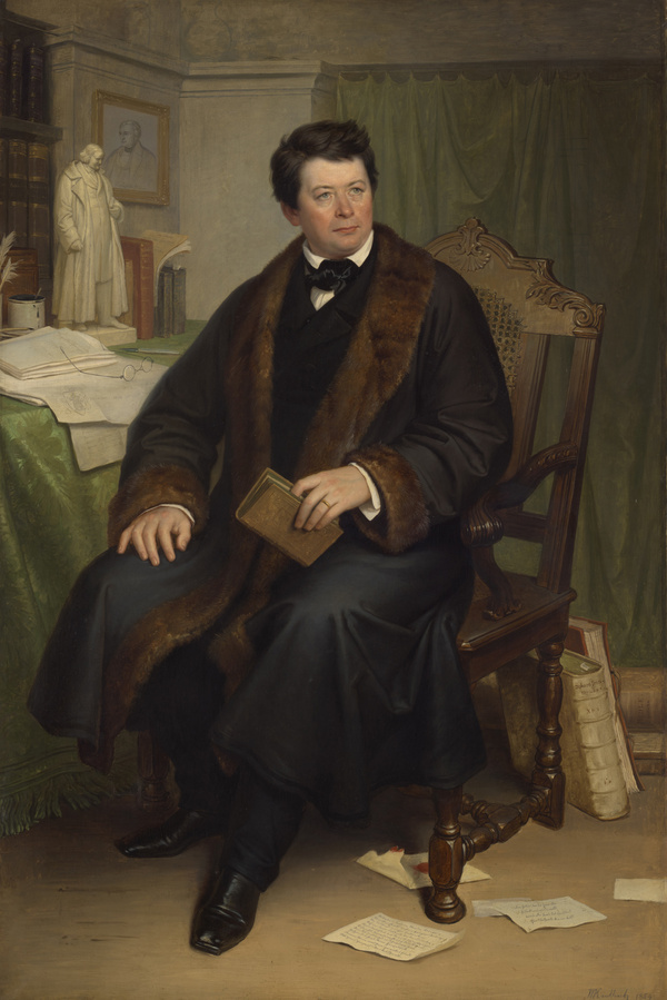 Wilhelm von Kaulbach, Carl von Pfeufer, 1854