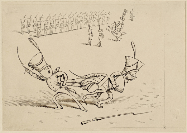 Adolf Oberländer, Der enge Czako