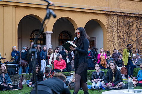 Opening, Buntes Garten Ciao, Lenbachhaus Munich, 2026. Photo: Simone Gänsheimer, Lenbachhaus