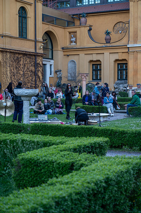 Opening, Buntes Garten Ciao, Lenbachhaus Munich, 2026. Photo: Simone Gänsheimer, Lenbachhaus