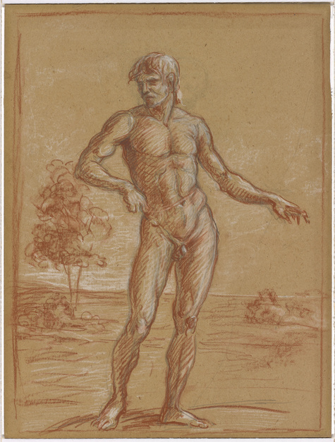 Adolf von Hildebrand, Männliche Aktstudie