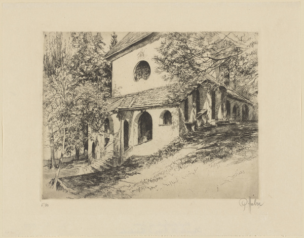 Peter von Halm, St. Anton bei Partenkirchen