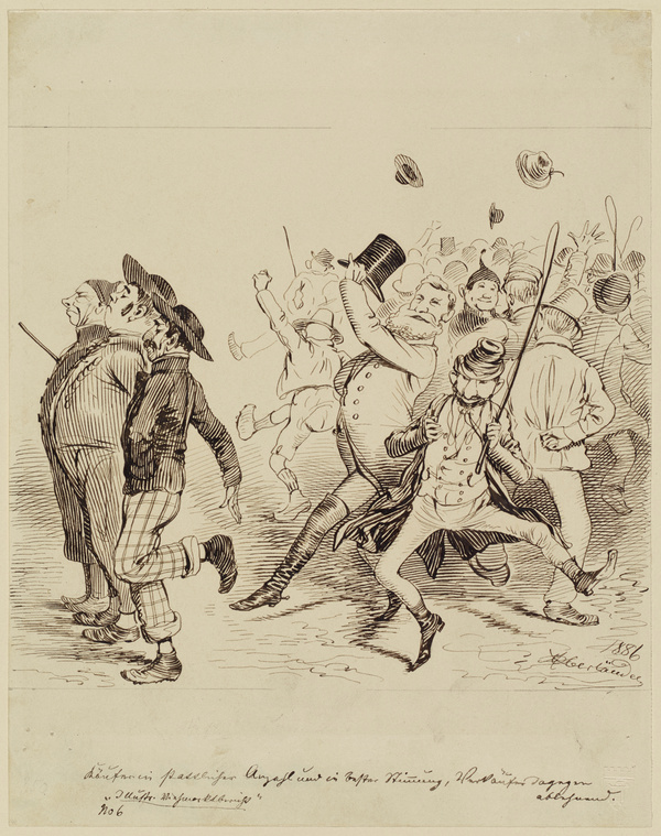 Adolf Oberländer, Illustrierter Viehmarkt-Bericht, 1886