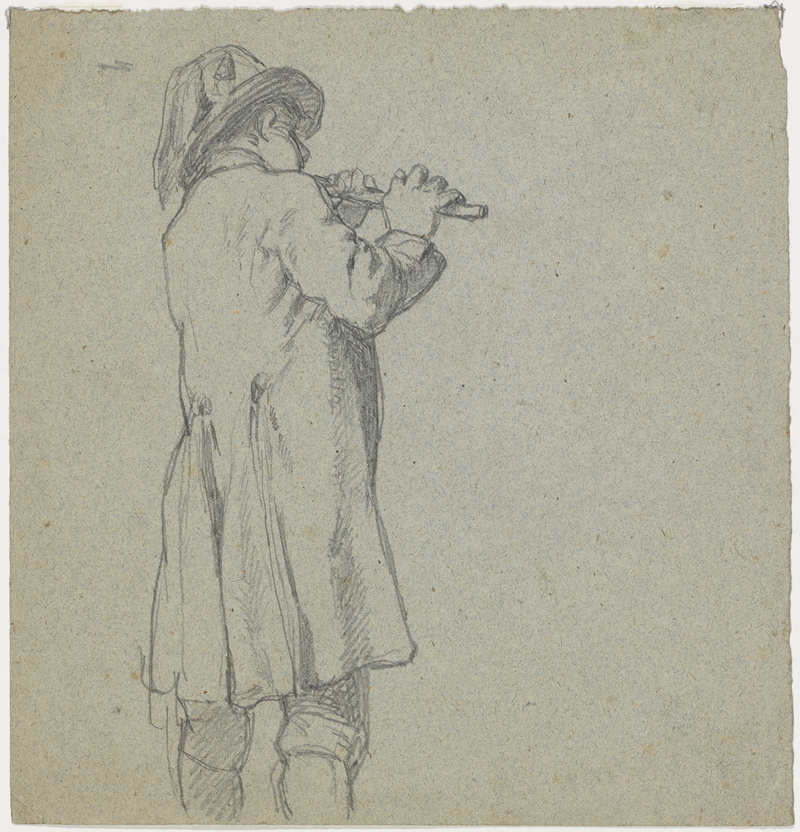 Wilhelm Marc, Flötenspieler