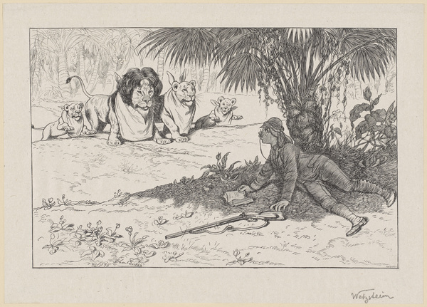 Adolf Oberländer, Kulturfortschritt - Oberländer Album XI, 15; Fliegende Blätter 2757 (1898), 1898