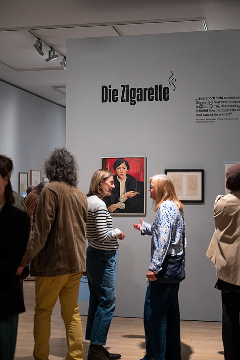 Ausstellungsansicht, Ein Ferngespräch. Szenen aus der Weimarer Republik, Städtische Galerie im Lenbachhaus und Kunstbau München, 2026. Foto: Simone Gänsheimer, Lenbachhaus
