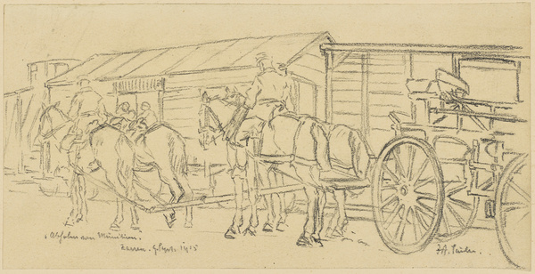 Josef Andreas Sailer, Abholen von Munition