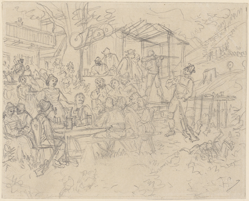 Wilhelm Lindenschmit der Jüngere, Ländliches Fest