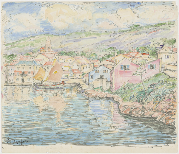 Fritz Herpfer, Hafen von Lussin-Grande