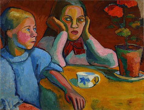 Sonia Delaunay-Terk, Deux Fillettes Finlandaises, 1907, Kunsthalle Emden, © Pracusa 20260805