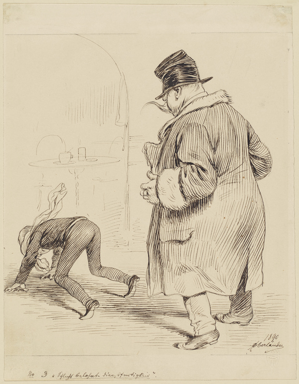 Adolf Oberländer, Unerwartete Wirkung, 1890