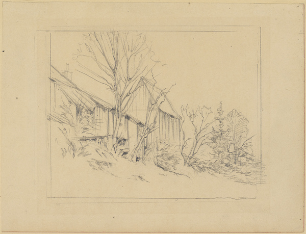 Peter von Halm, Holzhütten