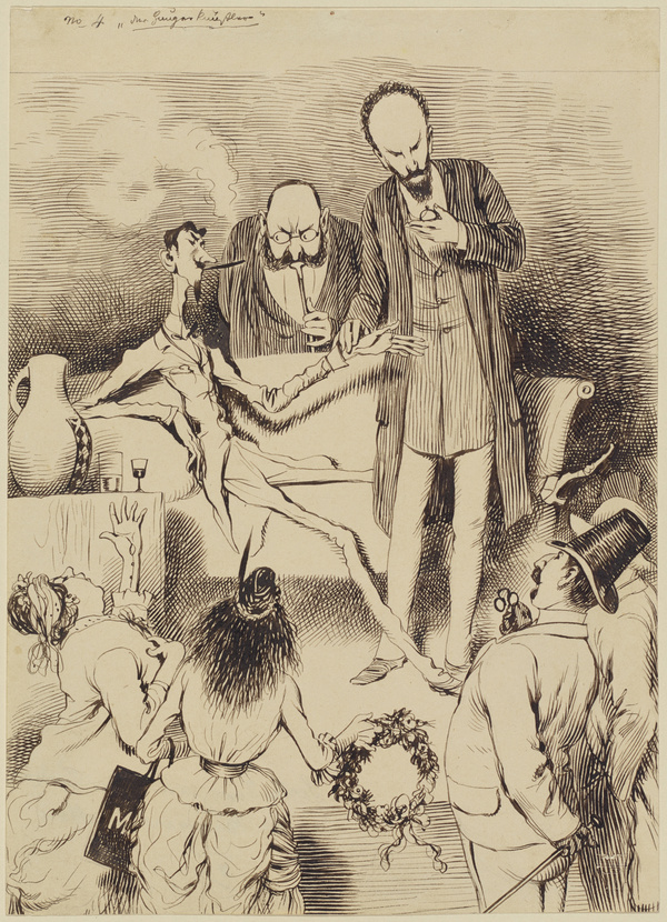 Adolf Oberländer, Sechs Tage aus dem Leben eines Hungerkünstlers IV