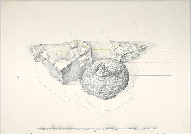 Yoshio Yoshida, Skizze Nr. 182, 1975 Yoshio Yoshida, Skizze Nr. 182, 1975