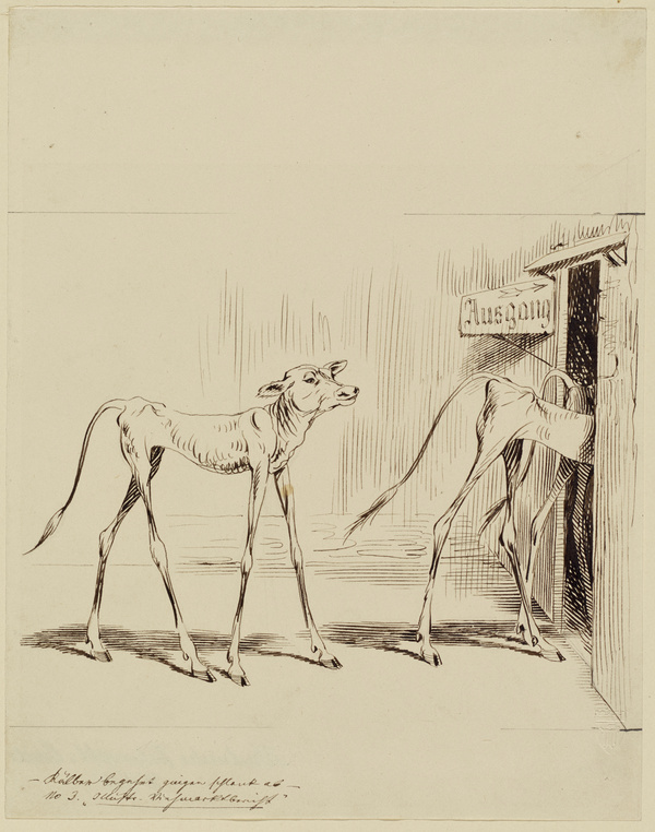 Adolf Oberländer, Illustrierter Viehmarkt-Bericht