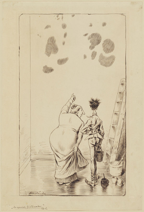 Adolf Oberländer, Der geniale Zimmermaler No I