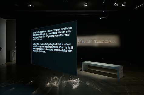 Ausstellungsansicht, Franz Wanner. Eingestellte Gegenwarten, Städtische Galerie im Lenbachhaus und Kunstbau München 2026. Foto: Ernst Jank © Franz Wanner