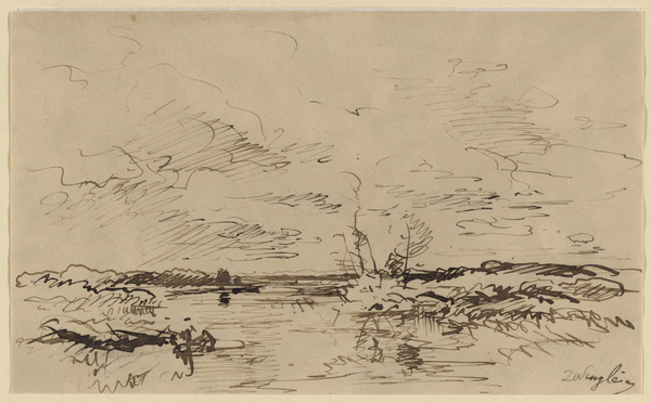 Josef Wenglein, Flußlandschaft