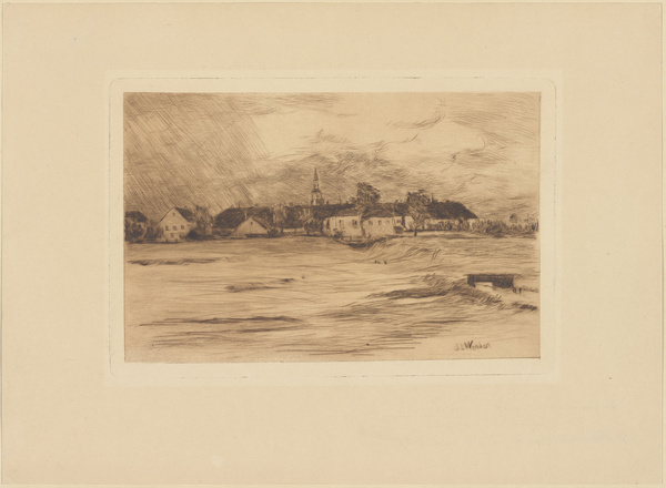 Sion Longley Wenban, Langgestrecktes Gebäude mit Turm