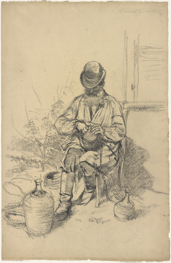 Peter von Halm, Korbflechter