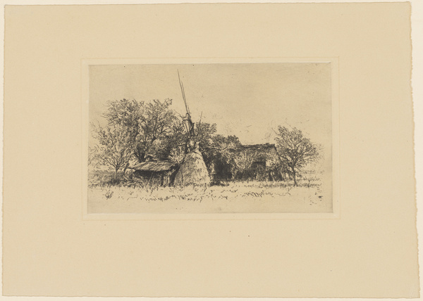 Peter von Halm, Bauernhaus auf der Reichenau