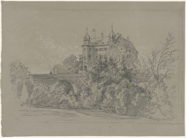 Peter von Halm, Schloß mit Brücke