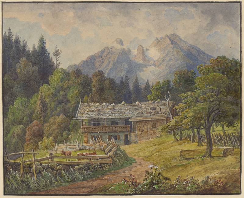 Sebastian Habenschaden, Haus bei Berchtesgaden