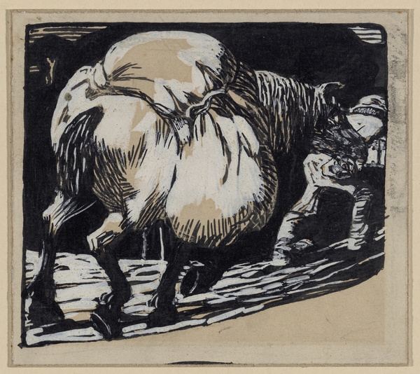 Albert Weisgerber, Packpferd