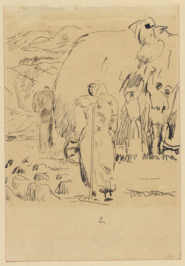 Albert Weisgerber, Heuernte