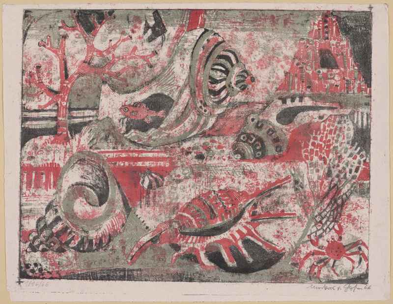 Markus von Gosen, Muscheln und Schnecken, 1966